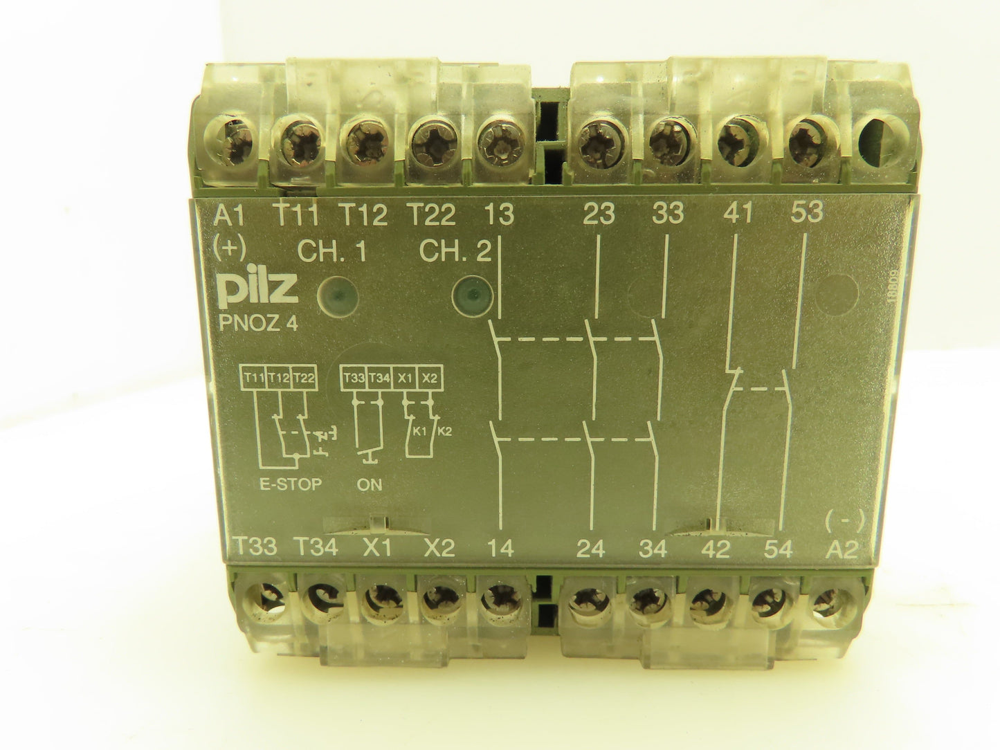 Pilz PNOZ 4 24 V DC 3S1S10 474995 Safety Control Relay E Stop 24V