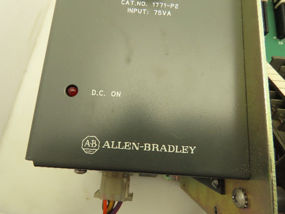 Allen Bradley 1771-A4B  16-Slot PLC Chassis Rack Backplane Power Supply 1771-P2