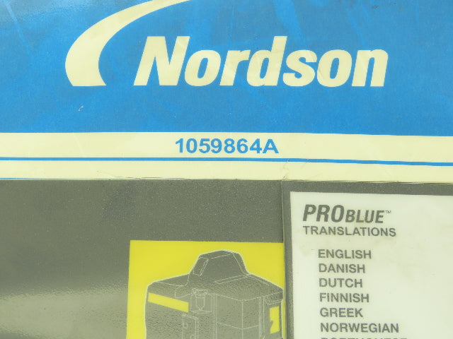 Nordson 1059864A Warning Decal Problue Kit For Melters Not Complete