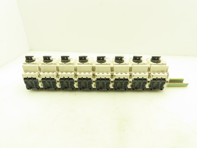 Manual Motor Starter Circuit Breaker 3P 2.5-4A 600V 1.6-2.5A 600V Mixed Lot of 8