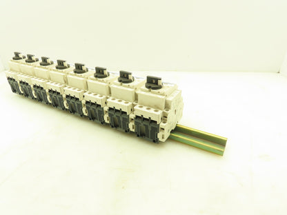 Manual Motor Starter Circuit Breaker 3P 2.5-4A 600V 1.6-2.5A 600V Mixed Lot of 8