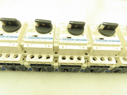 Manual Motor Starter Circuit Breaker 3P 2.5-4A 600V 1.6-2.5A 600V Mixed Lot of 8