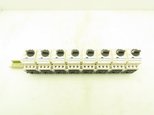 Manual Motor Starter Circuit Breaker 3P 2.5-4A 600V 1.6-2.5A 600V Mixed Lot of 8