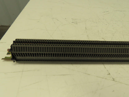 Kema Keur WK2.5/U Terminal Block 39" DIN Rail Strip 24-12 AWG  (190pcs)