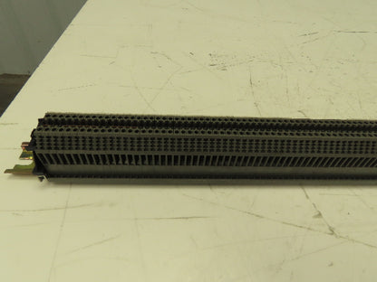 Kema Keur WK2.5/U Terminal Block 39" DIN Rail Strip 24-12 AWG  (190pcs)