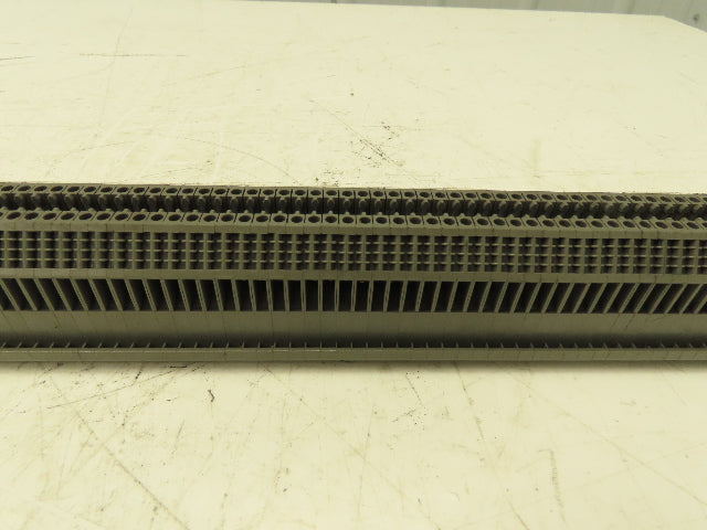 Kema Keur WK2.5/U Terminal Block 39" DIN Rail Strip 24-12 AWG  (190pcs)