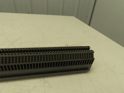 Kema Keur WK2.5/U Terminal Block 39" DIN Rail Strip 24-12 AWG  (190pcs)