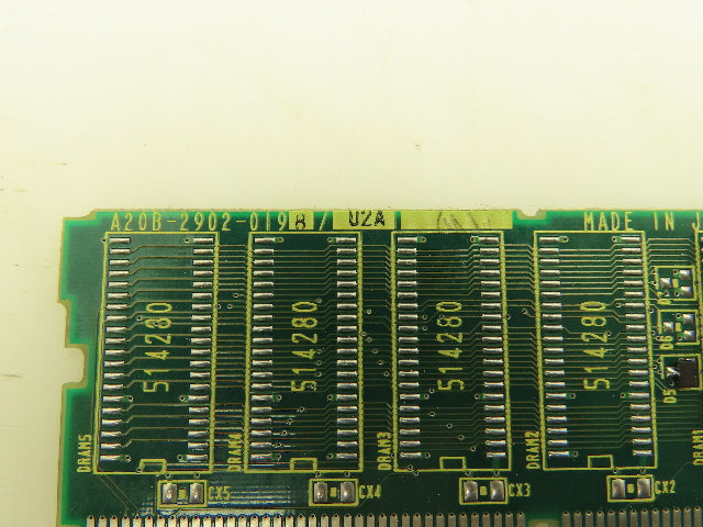 Fanuc A20B-2902-0198/02A Dram Module 512K PMC Daughter Board