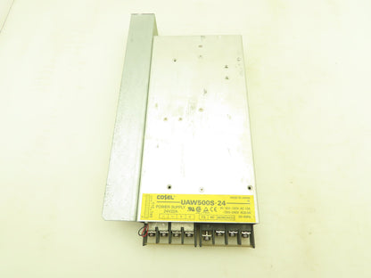Cosel UAW500S-24 Power Supply 24VDC 22A Output 120/240VAC Input