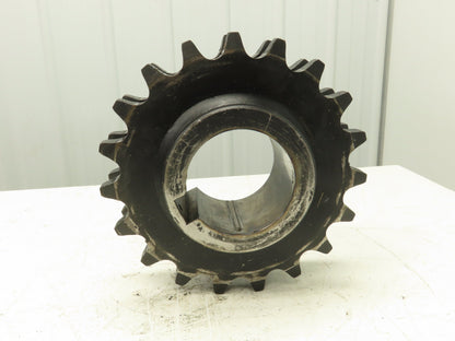 Martin D160B19 Double Sprocket #160 Roller Chain 19 Tooth 4-15/16" Bore