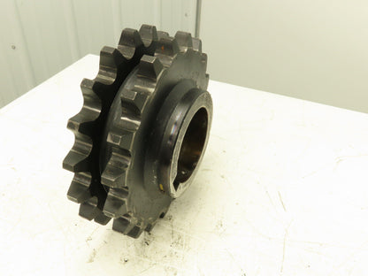Martin D160B19 Double Sprocket #160 Roller Chain 19 Tooth 4-15/16" Bore