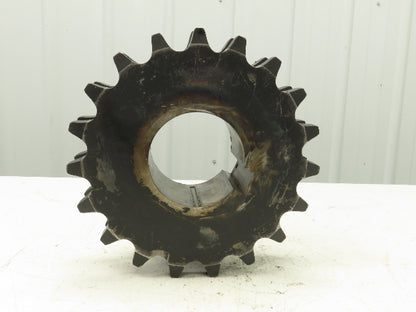 Martin D160B19 Double Sprocket #160 Roller Chain 19 Tooth 4-15/16" Bore