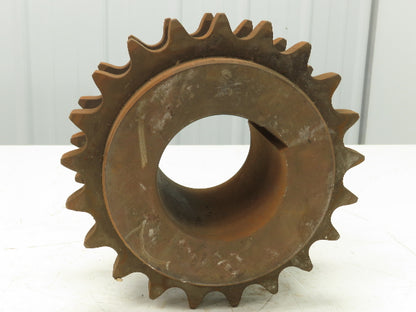 T.38.1 Double Roller Chain Sprocket 38.1mm Pitch 21T 110mm Bore