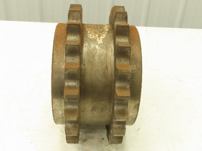 T.38.1 Double Roller Chain Sprocket 38.1mm Pitch 21T 110mm Bore