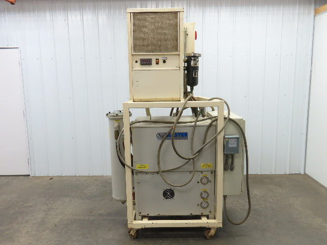 Chip Blaster High Pressure High Volume Coolant Filtration Turmoil Chiller Unit