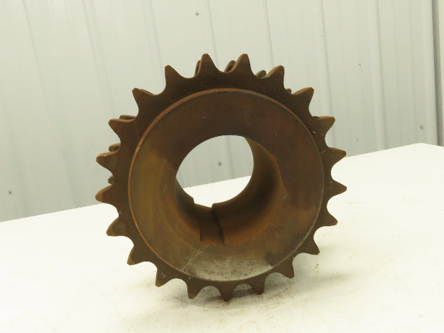 T.38.1 Double Roller Chain Sprocket 38.1mm Pitch 21T 110mm Bore