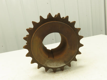 T.38.1 Double Roller Chain Sprocket 38.1mm Pitch 21T 110mm Bore