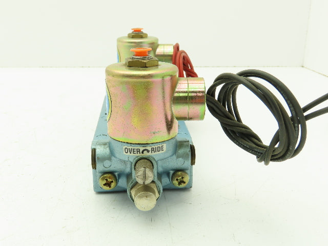 Skinner S3RRJAL2 Directional Control Valve 5-Way 3 Pos 120V 150 PSI 1/4" NPT