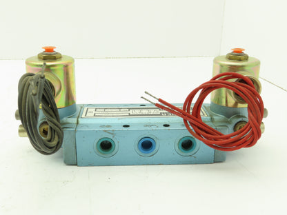 Skinner S3RRJAL2 Directional Control Valve 5-Way 3 Pos 120V 150 PSI 1/4" NPT