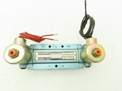 Skinner S3RRJAL2 Directional Control Valve 5-Way 3 Pos 120V 150 PSI 1/4" NPT