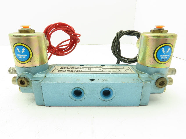Skinner S3RRGBL2 Directional Control Valve 5-Way 2 Pos 120V 150 PSI 1/4" NPT