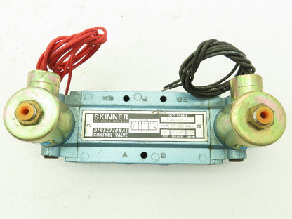 Skinner S3RRGBL2 Directional Control Valve 5-Way 2 Pos 120V 150 PSI 1/4" NPT