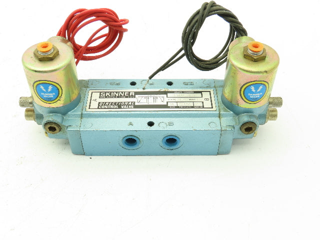 Skinner S3RRGBL2 Directional Control Valve 5-Way 2 Pos 120V 150 PSI 1/4" NPT