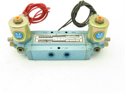 Skinner S3RRGBL2 Directional Control Valve 5-Way 2 Pos 120V 150 PSI 1/4" NPT