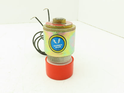 Honeywell Skinner X42LB0FT050 Solenoid Valve 2-Way NC 24VDC 50 PSI 1/4" NPT PTFE