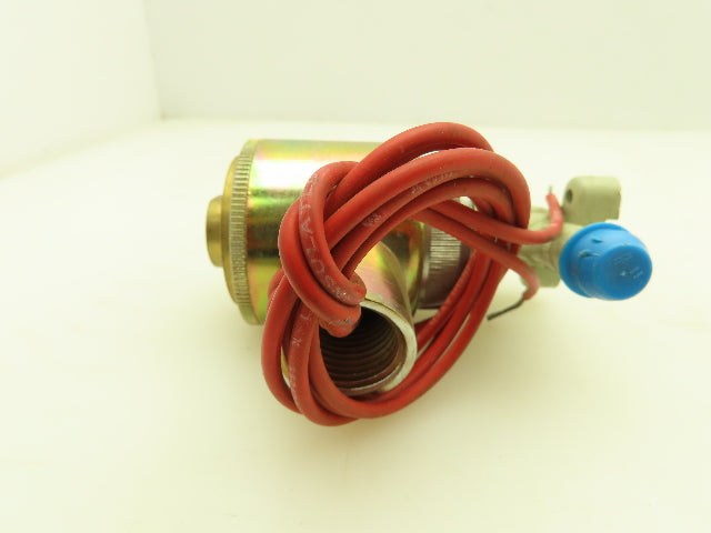 Honeywell Skinner X42LB00T037 Solenoid Valve 2-Way NC 120V 35 PSI 3/8" Barb