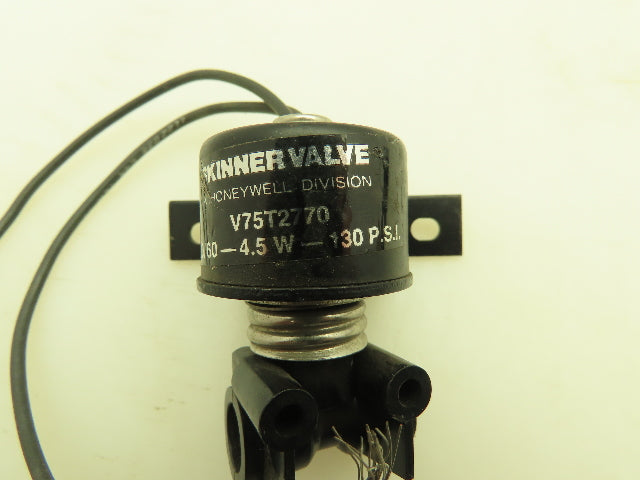 Honeywell Skinner V75T2770 Solenoid Valve 2-Way NC 120V 130 PSI 1/8"NPT Lot of 5