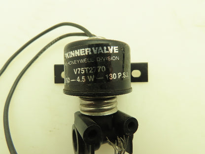 Honeywell Skinner V75T2770 Solenoid Valve 2-Way NC 120V 130 PSI 1/8"NPT Lot of 5