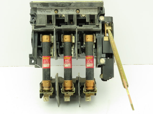 Allen Bradley 1494V-DS30 Fused Disconnect Switch 30A 600V Complete w/ Fuse Block