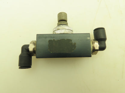 Mindman MSC300-10A Pneumatic Air Flow Control Needle Valve 3/8" NPT Lot of 5