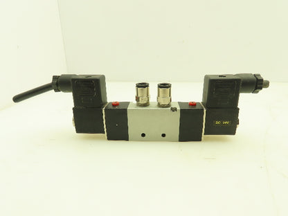 Neuma NV-6522 Pneumatic Air Solenoid Valve 5/2 5 Port 2 Pos 24VDC