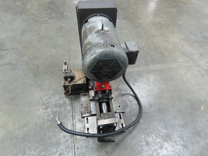 Hause Holomatic 6415 Hydraulic Feed Drill Unit 3Hp 230/460v 3Ph Horizonal Boring