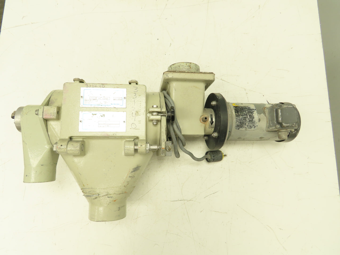 Kemutec KEK Centrifugal Rotary Mini Screen Sifter Powder Processing .5HP 460V
