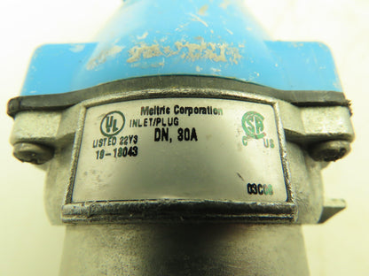 Meltric 19-18043 DN 30A Female Receptacle Plug 4W 3P 480V 3PH   Lot of 2