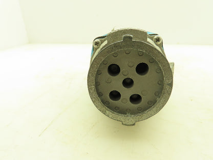 Meltric DN5 30A Female Receptacle Plug 4W 3P 480V 3PH