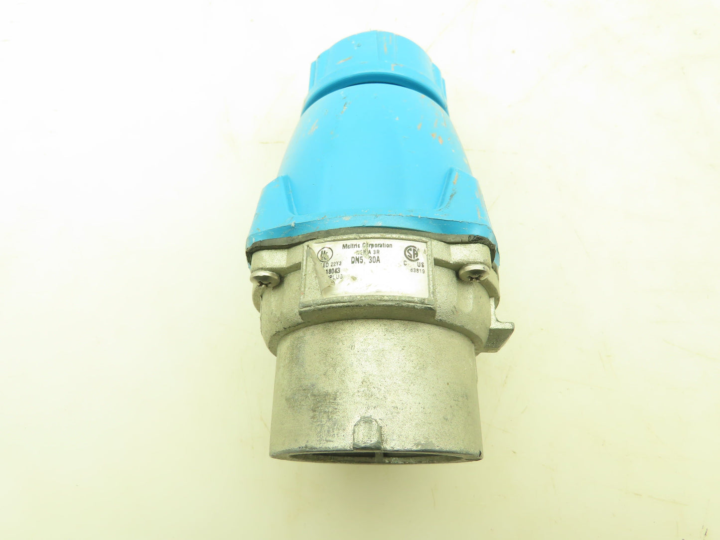 Meltric DN5 30A Female Receptacle Plug 4W 3P 480V 3PH