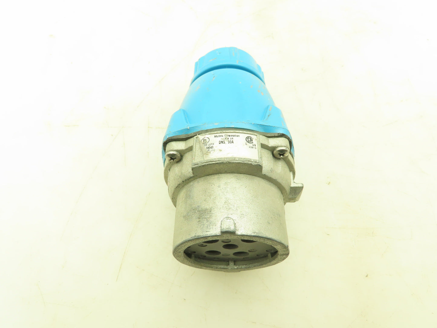 Meltric DN5 30A Female Receptacle Plug 4W 3P 480V 3PH