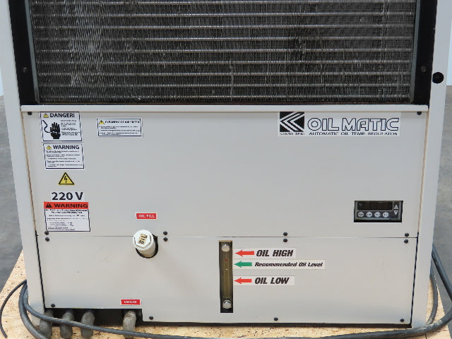 Kanto Seiki Oilmatic Hydraulic Oil Chiller 7 Pumps Multi In/Out 200/220V 3Ph