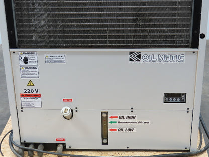 Kanto Seiki Oilmatic Hydraulic Oil Chiller 7 Pumps Multi In/Out 200/220V 3Ph