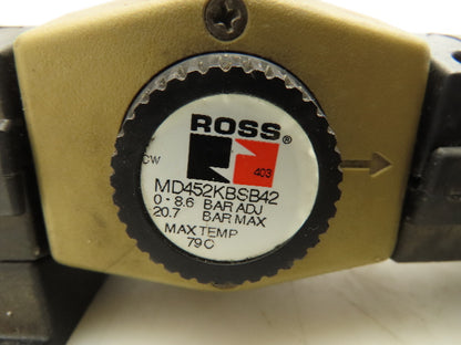 Ross MD451PSB42 Pneumatic Inline Lubricator Air Filter Regulator Assembly