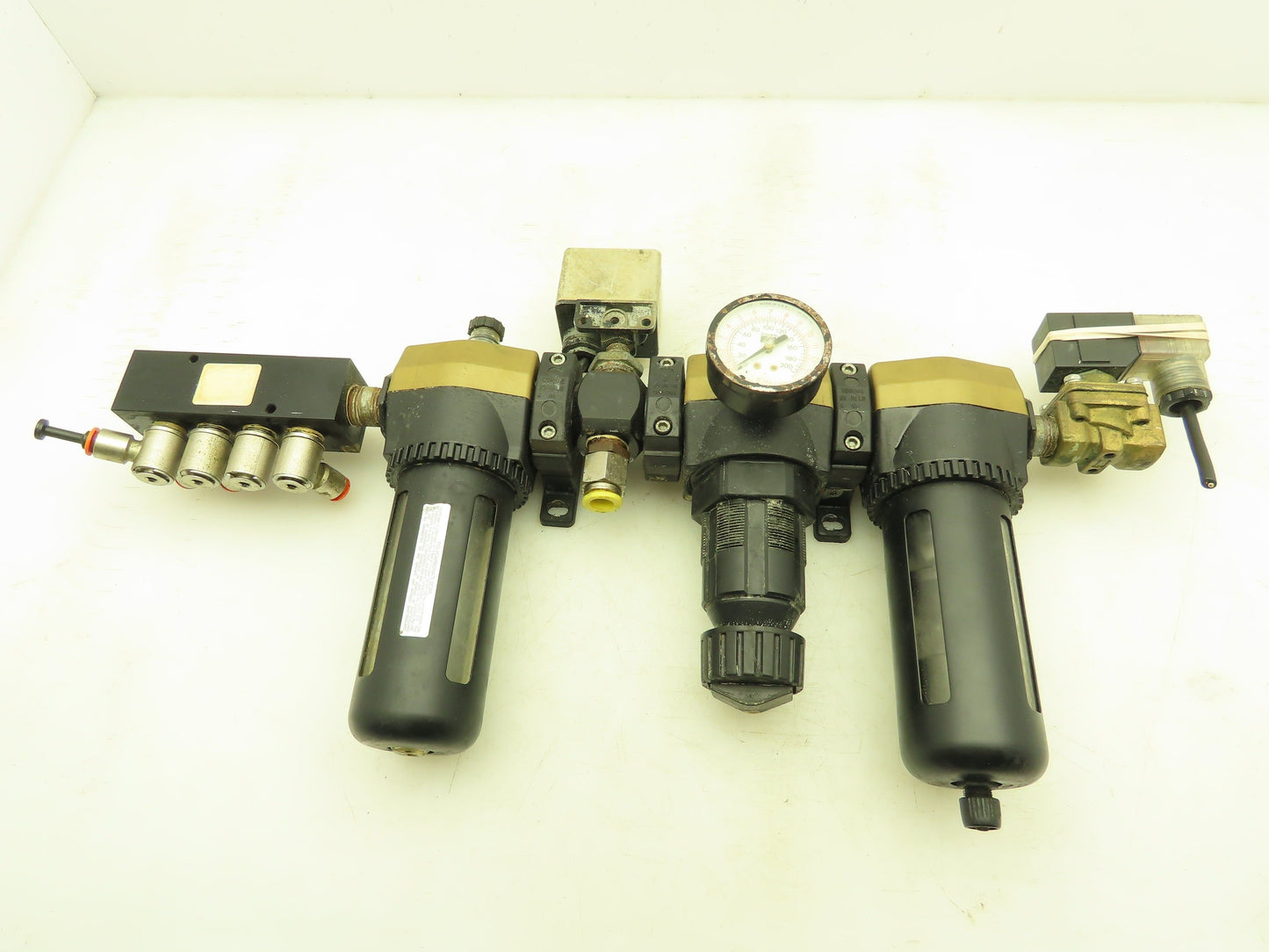 Ross MD451PSB42 Pneumatic Inline Lubricator Air Filter Regulator Assembly
