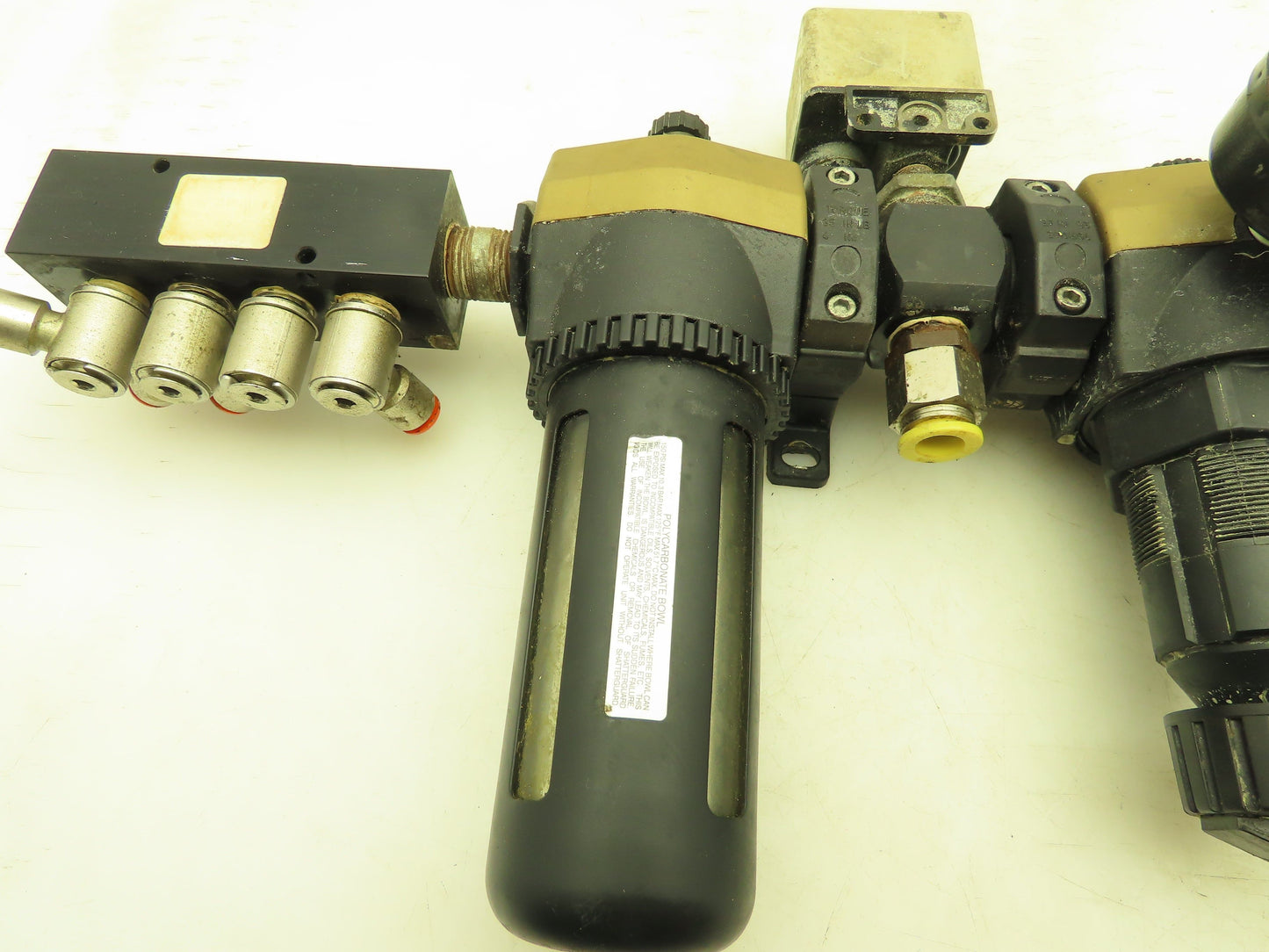 Ross MD451PSB42 Pneumatic Inline Lubricator Air Filter Regulator Assembly