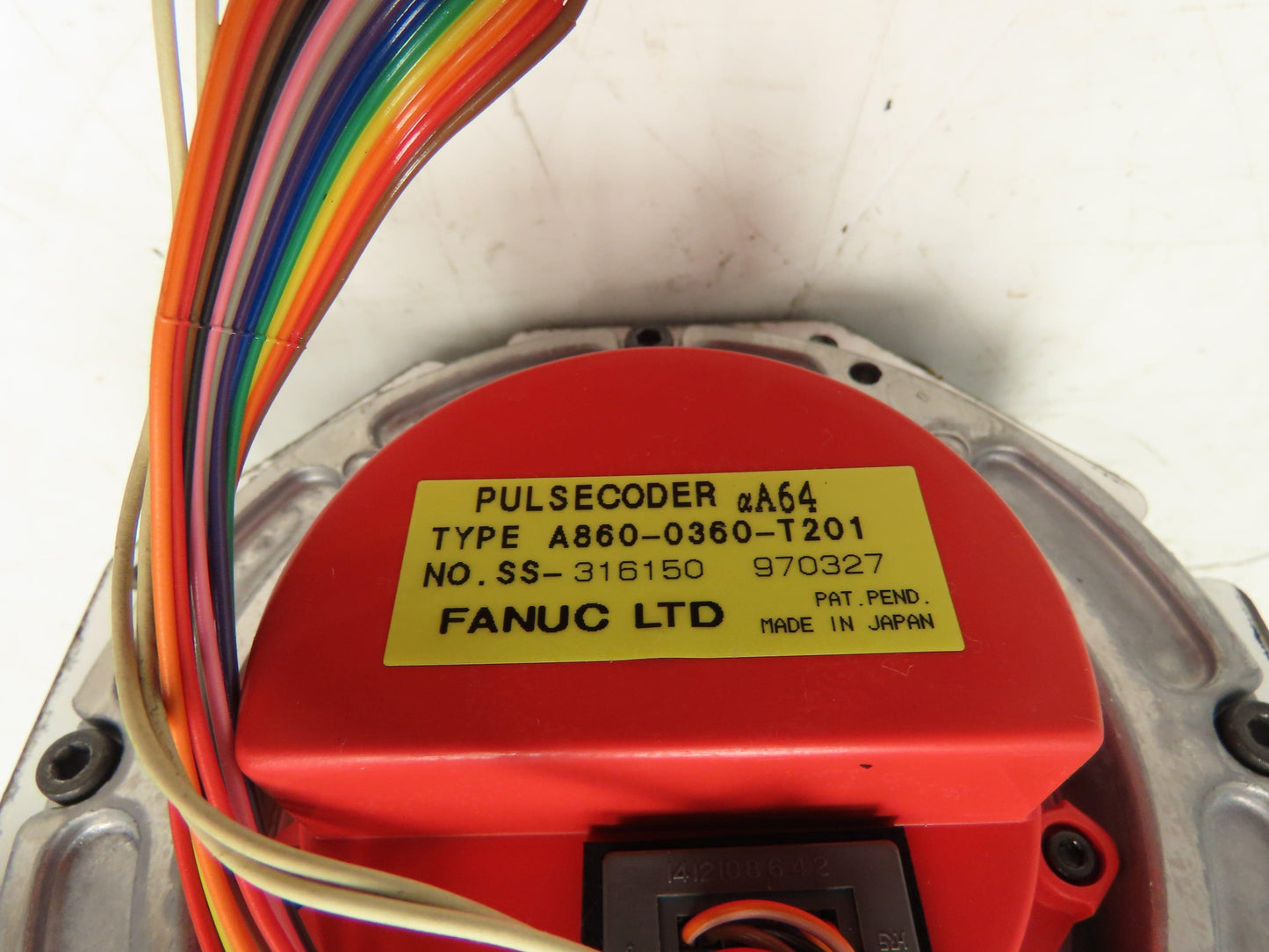 Fanuc A06B-0153-B175 Servo Motor 4.8kW 17A 3000 RPM 168V 3PH