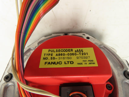 Fanuc A06B-0153-B175 Servo Motor 4.8kW 17A 3000 RPM 168V 3PH