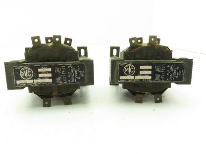 Milwaukee C1-13318 Control Transformer 0.075kva 240/480V Pri 120V Sec Lot of 2