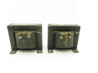 Milwaukee C1-13318 Control Transformer 0.075kva 240/480V Pri 120V Sec Lot of 2